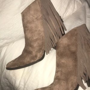 Nude booties